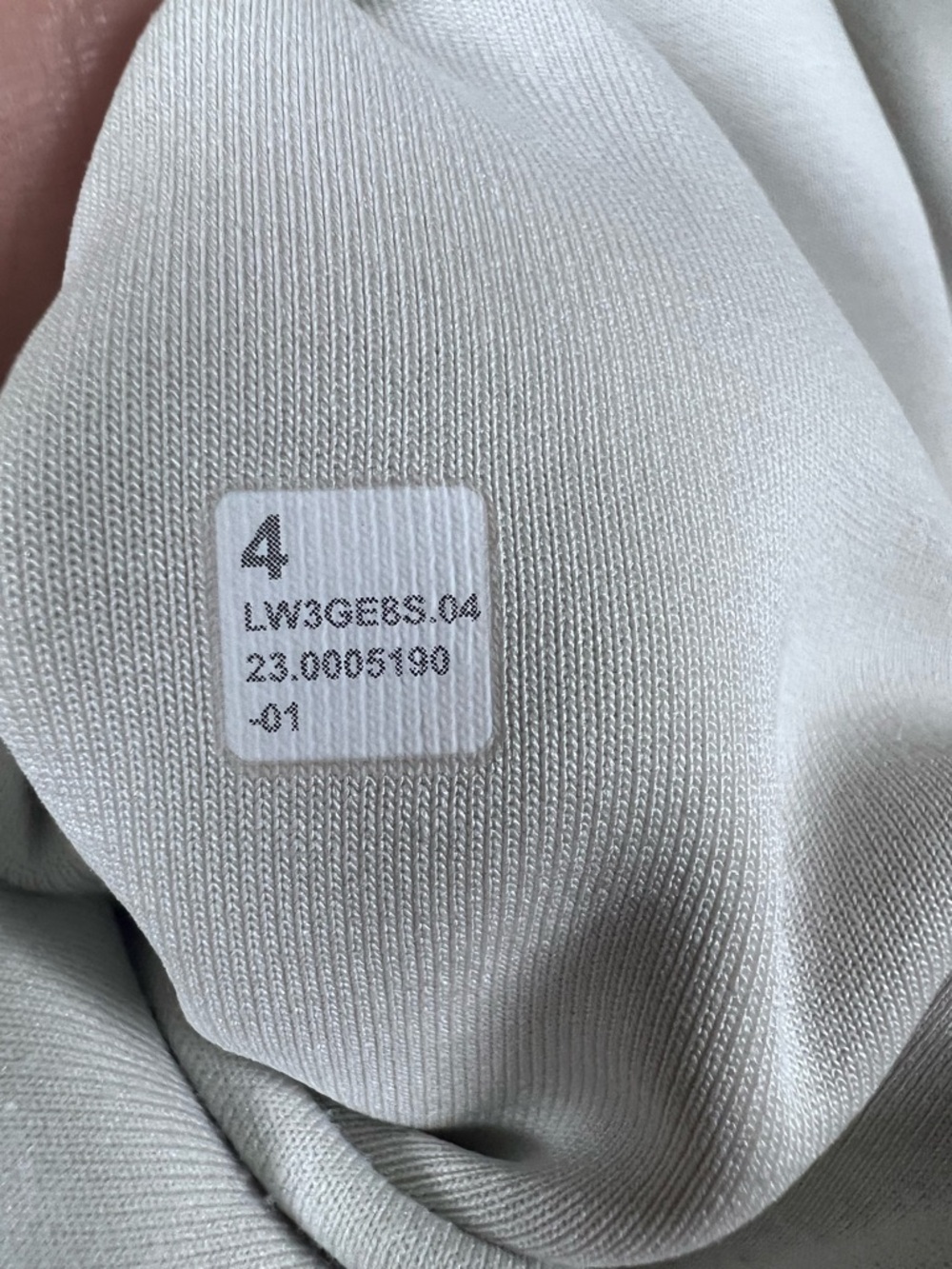 Lululemon Brushed Softstreme Ribbed Half Zip Pullover, size 4 - Picture 8 of 8